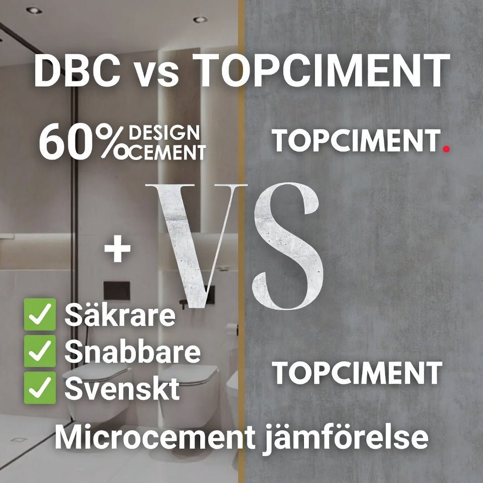 designbycement-vs-Topciment-en-faktabaserad-jamforelse-av-microcement - Design By Cement - Svensk Microcement, kompletta system för badrum, golv, väggar och bänkskivor
